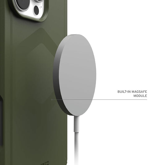 MagSafe Case for Apple iPhone 16 Pro, Urban Armor Gear, Essential Armor, Green