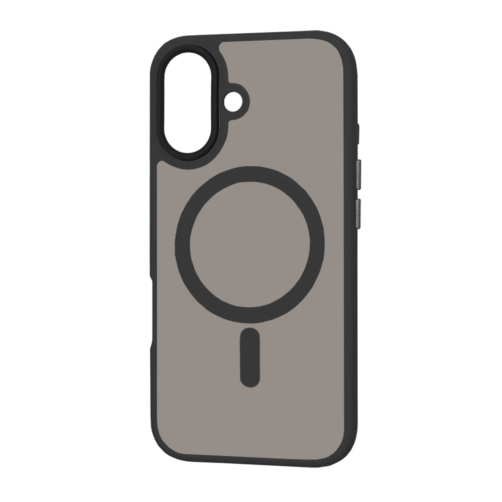 MagSafe tok Apple iPhone 16-hoz, Techsuit, HaloFrost, Fekete