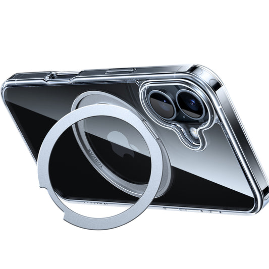 MagSafe tok Apple iPhone 16-hoz, Torras, Ostand Pro, Átlátszó