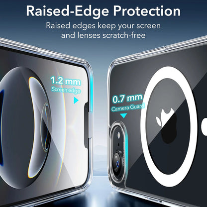 MagSafe tok Apple iPhone 17e / 16e készülékhez, ESR, Classic Hybrid, Átlátszó