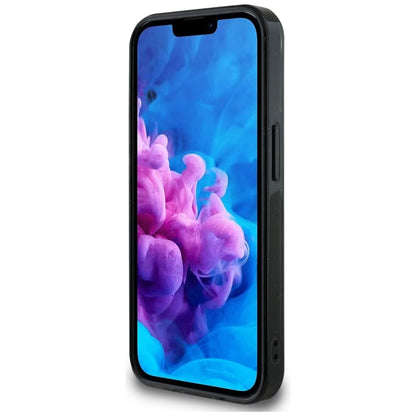 MagSafe tok Apple iPhone 16e-hez, Guess, IML Glitter 4G Circle Triangle, Fekete