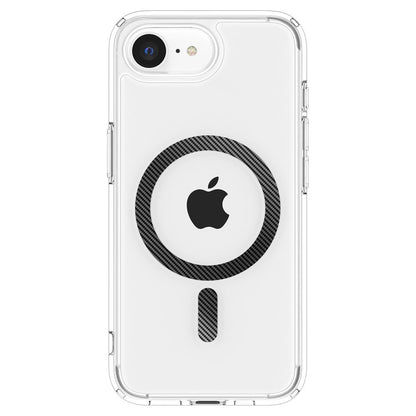 MagSafe Case for Apple iPhone 17e / 16e, Spigen, Ultra Hybrid Carbon, Transparent