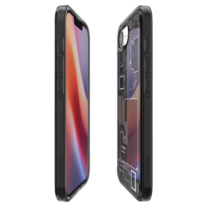 MagSafe tok Apple iPhone 17e / 16e készülékhez, Spigen, Ultra Hybrid Zero One, Fekete