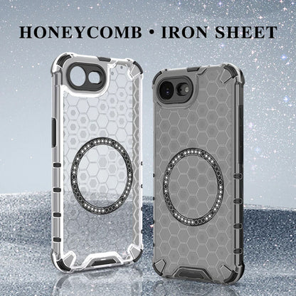 MagSafe tok Apple iPhone 17e / 16e-hez, Techsuit, HoneyComb Shield, Fehér