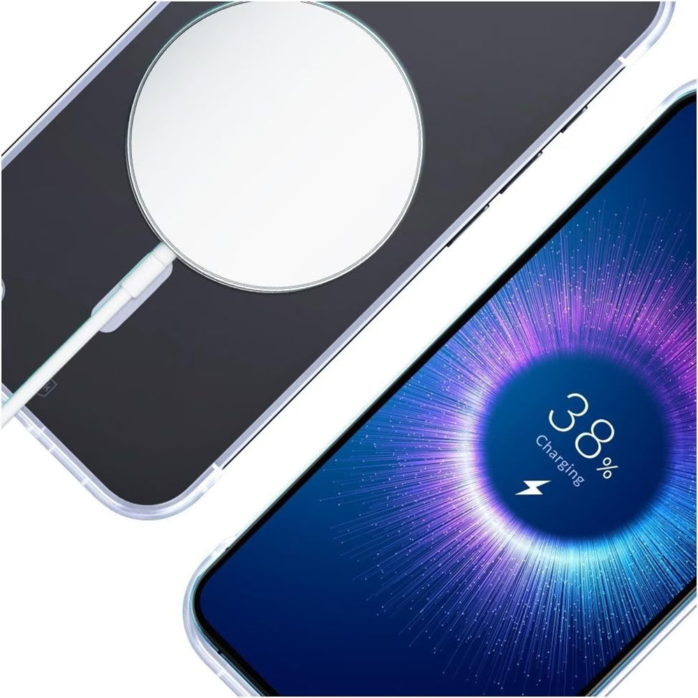 MagSafe tok Apple iPhone 17-hez, 3MK, Csak 20g, Átlátszó