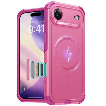 MagSafe tok Apple iPhone 17 Air-hez, ESR, Cyber, Rózsaszín