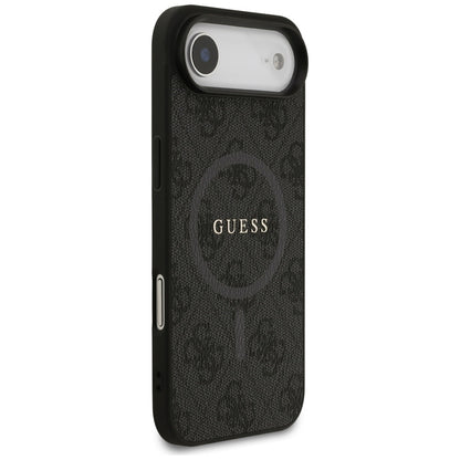 MagSafe tok Apple iPhone 17 Air-hez, Guess, 4G Ring Classic Logo, Fekete