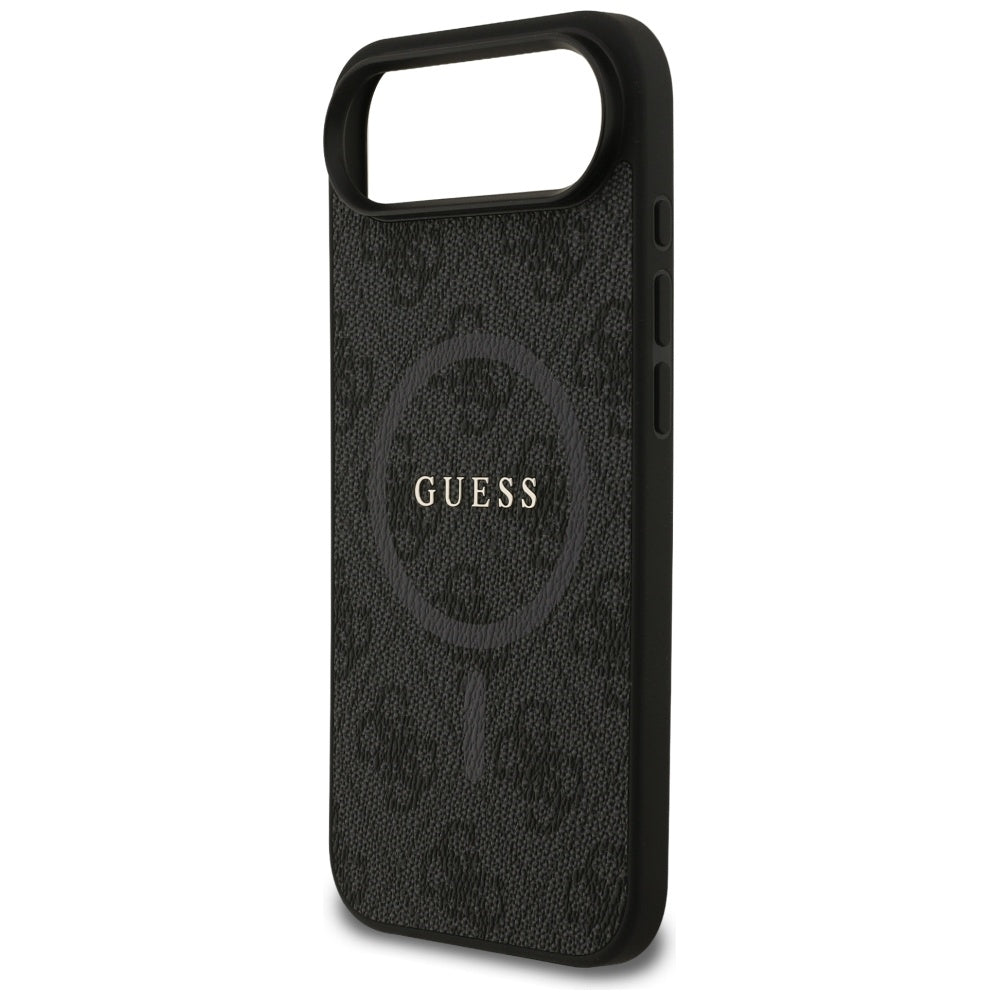 MagSafe tok Apple iPhone 17 Air-hez, Guess, 4G Ring Classic Logo, Fekete