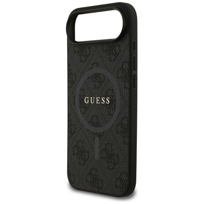 MagSafe tok Apple iPhone 17 Air-hez, Guess, 4G Ring Classic Logo, Fekete
