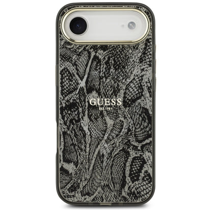 MagSafe tok Apple iPhone 17 Air-hez, Guess, Python minta, Fekete
