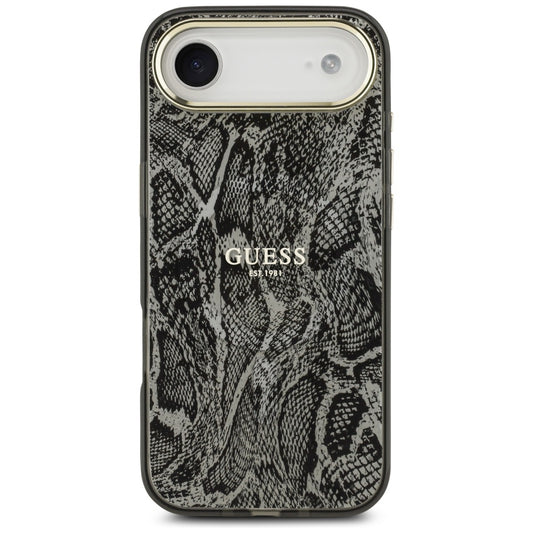 MagSafe tok Apple iPhone 17 Air-hez, Guess, Python minta, Fekete