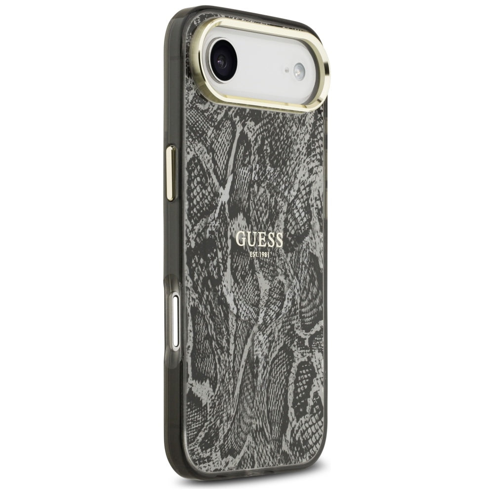 MagSafe tok Apple iPhone 17 Air-hez, Guess, Python minta, Fekete