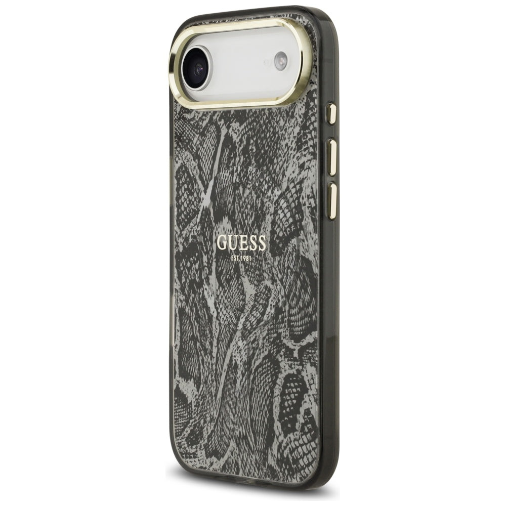 MagSafe tok Apple iPhone 17 Air-hez, Guess, Python minta, Fekete
