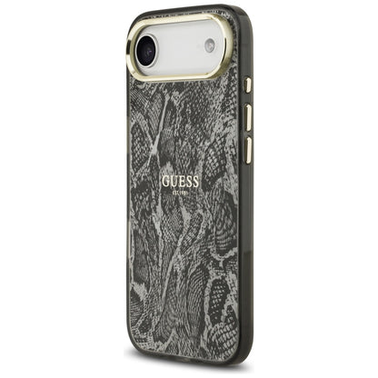MagSafe tok Apple iPhone 17 Air-hez, Guess, Python minta, Fekete