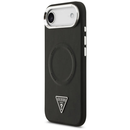 MagSafe tok Apple iPhone 17 Air-hez, Guess, Triangle Logo, Fekete-Ezüst