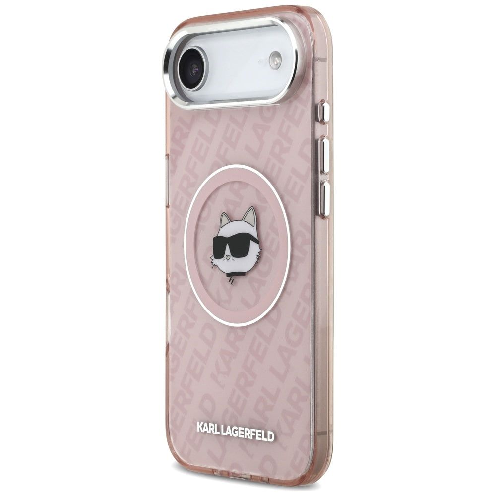 MagSafe tok Apple iPhone 17 Air-hez, Karl Lagerfeld, IML Choupette`s Head, Rózsaszín