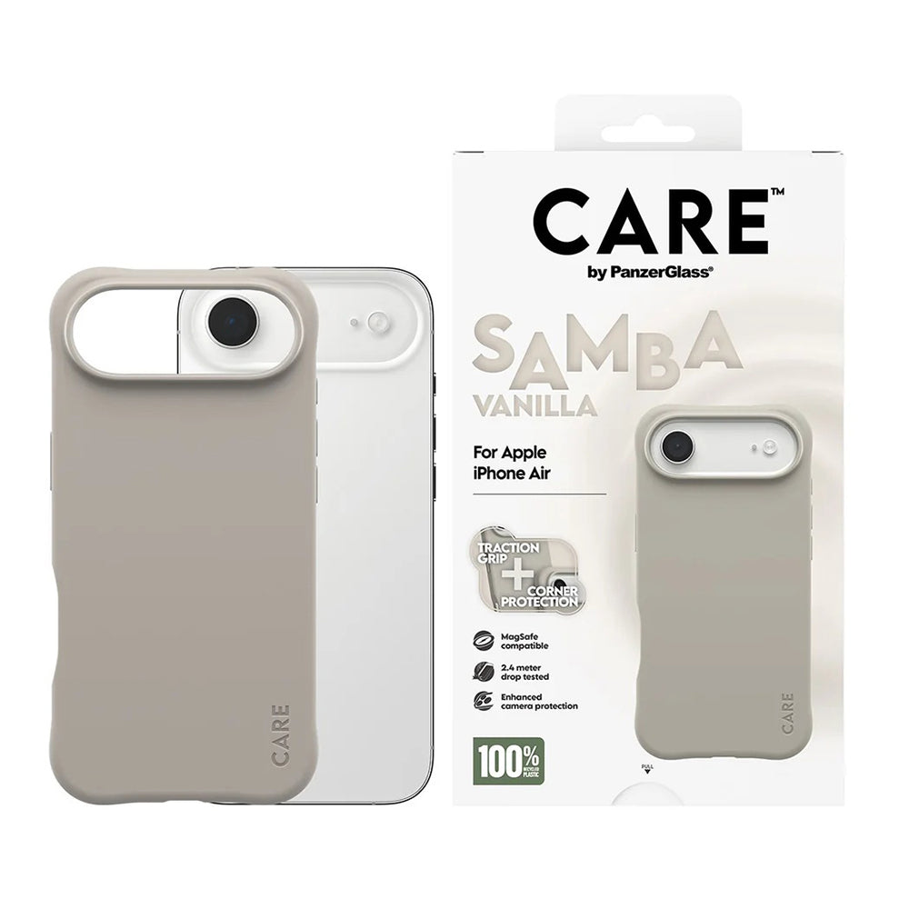 MagSafe tok Apple iPhone 17 Air-hez, PanzerGlass, Divatos, Bézs
