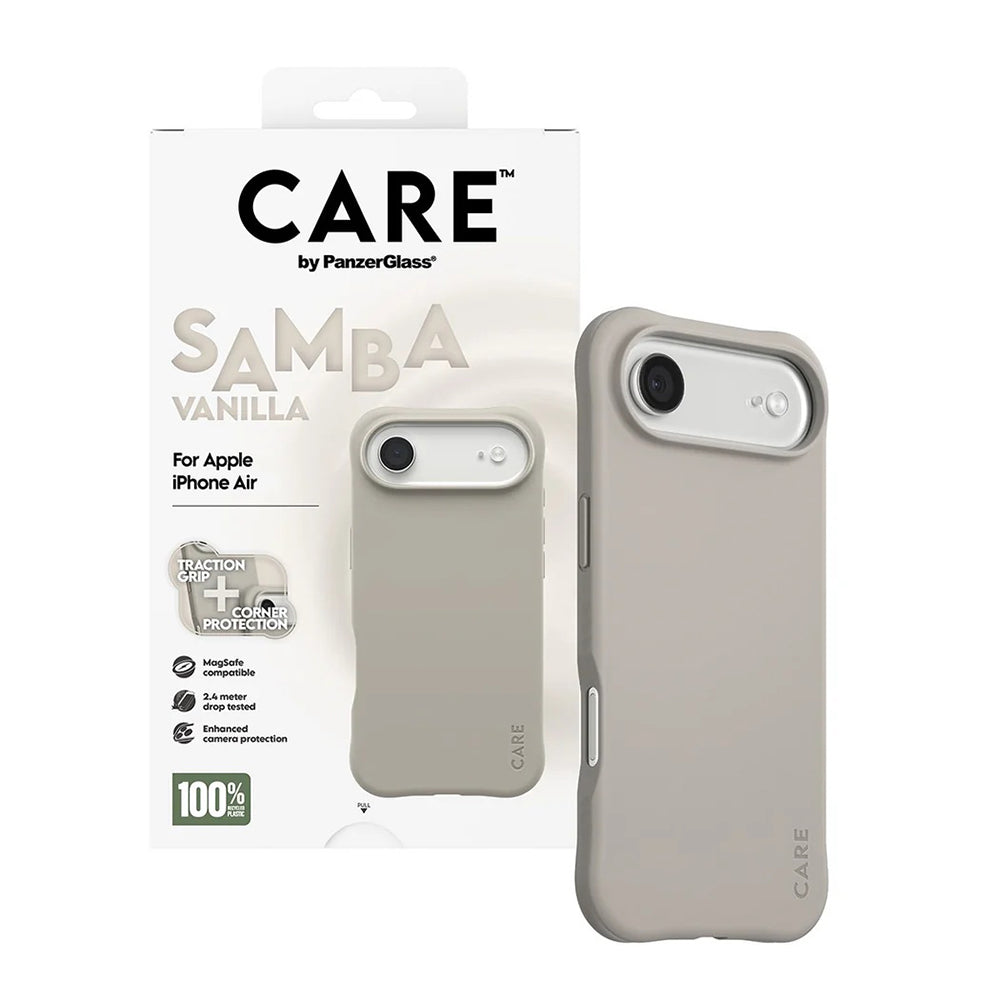 MagSafe tok Apple iPhone 17 Air-hez, PanzerGlass, Divatos, Bézs