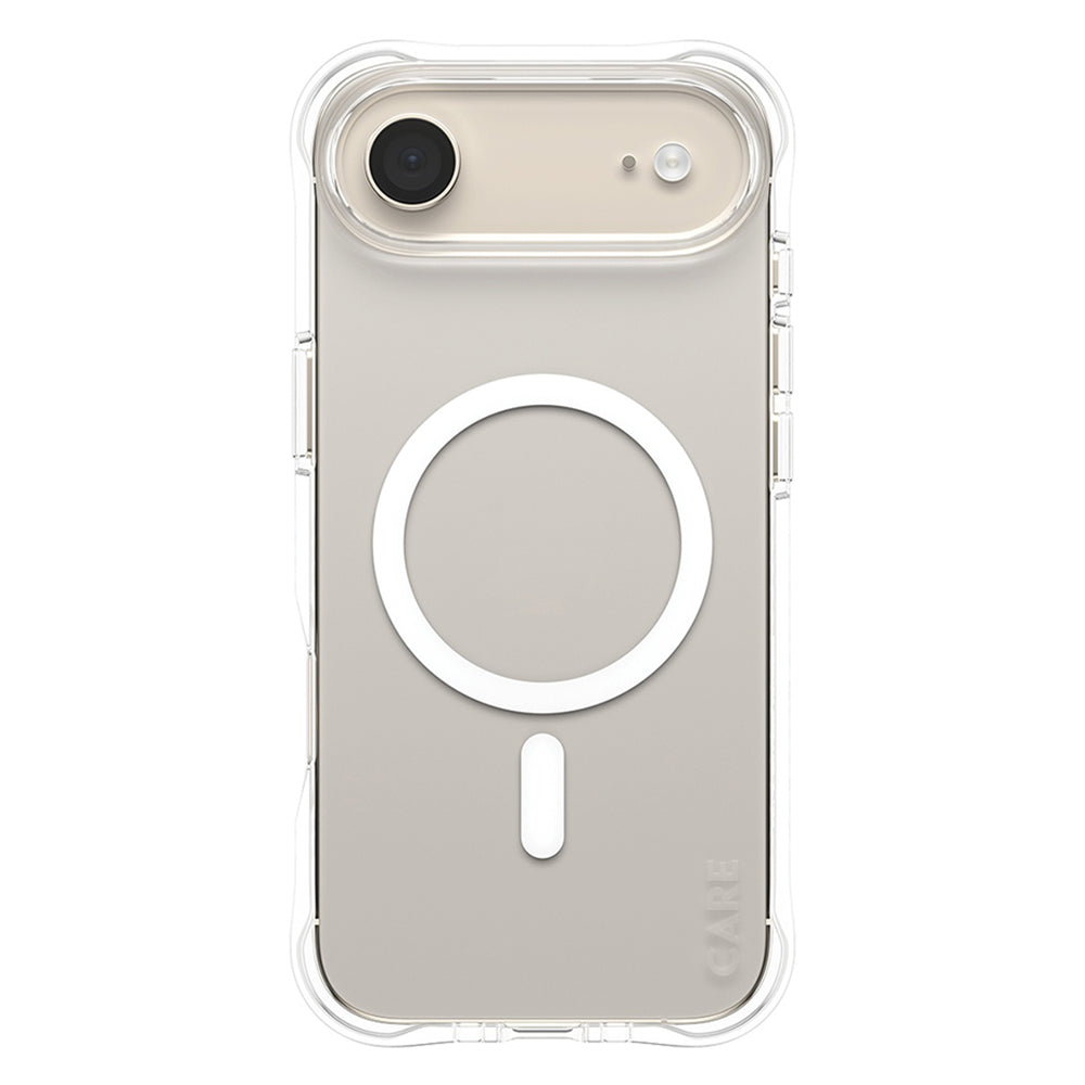 MagSafe tok Apple iPhone 17 Air-hez, PanzerGlass, Divatos, Átlátszó Fehér