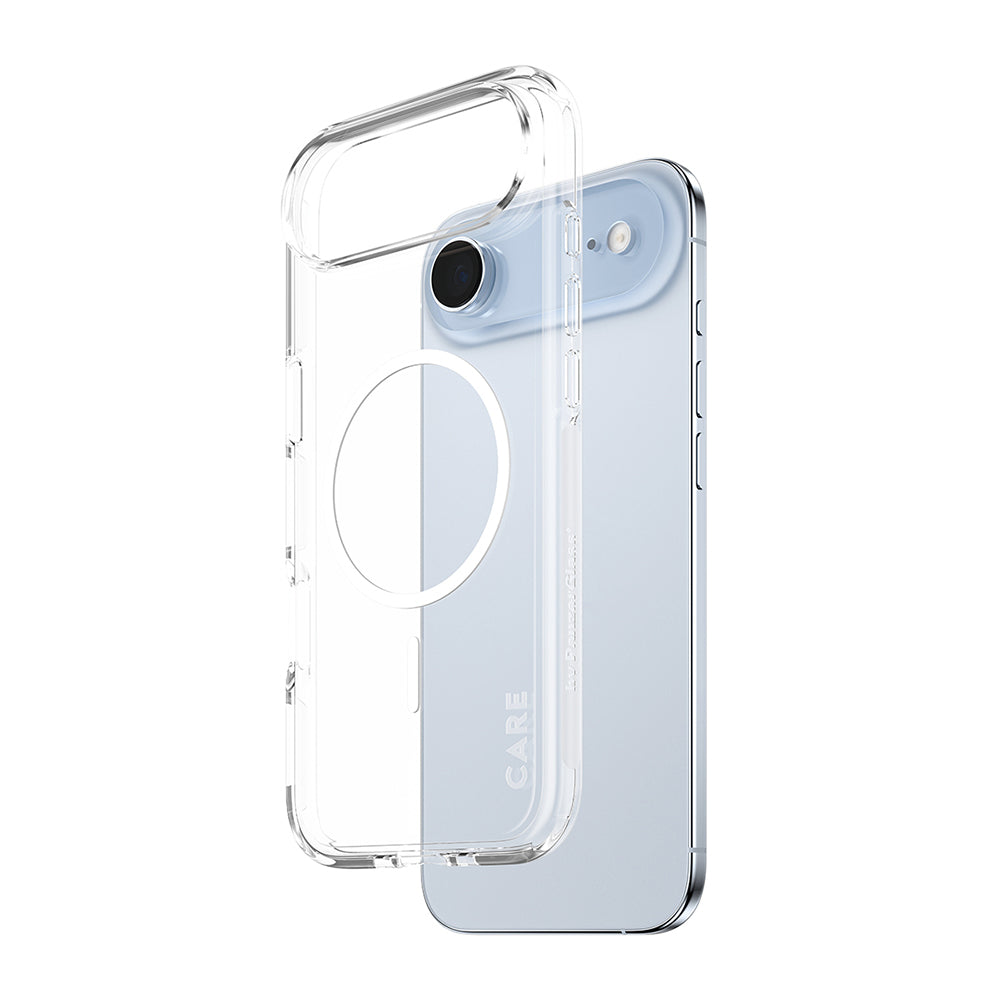 MagSafe tok Apple iPhone 17 Air-hez, PanzerGlass, Care Urban Explorer, Átlátszó Fehér