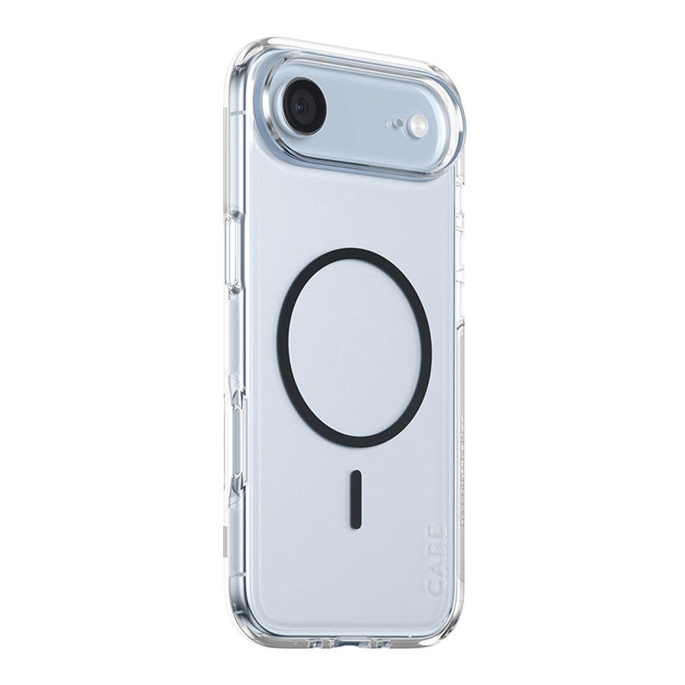 MagSafe tok Apple iPhone 17 Air-hez, PanzerGlass, Care Urban Explorer, Fekete Átlátszó