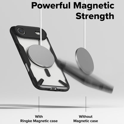 MagSafe tok Apple iPhone 17 Air-hez, Ringke, Fusion X, Fekete