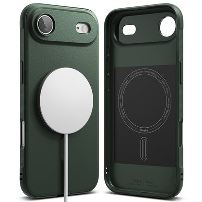 MagSafe tok Apple iPhone 17 Air-hez, Ringke, Onyx, Sötétzöld