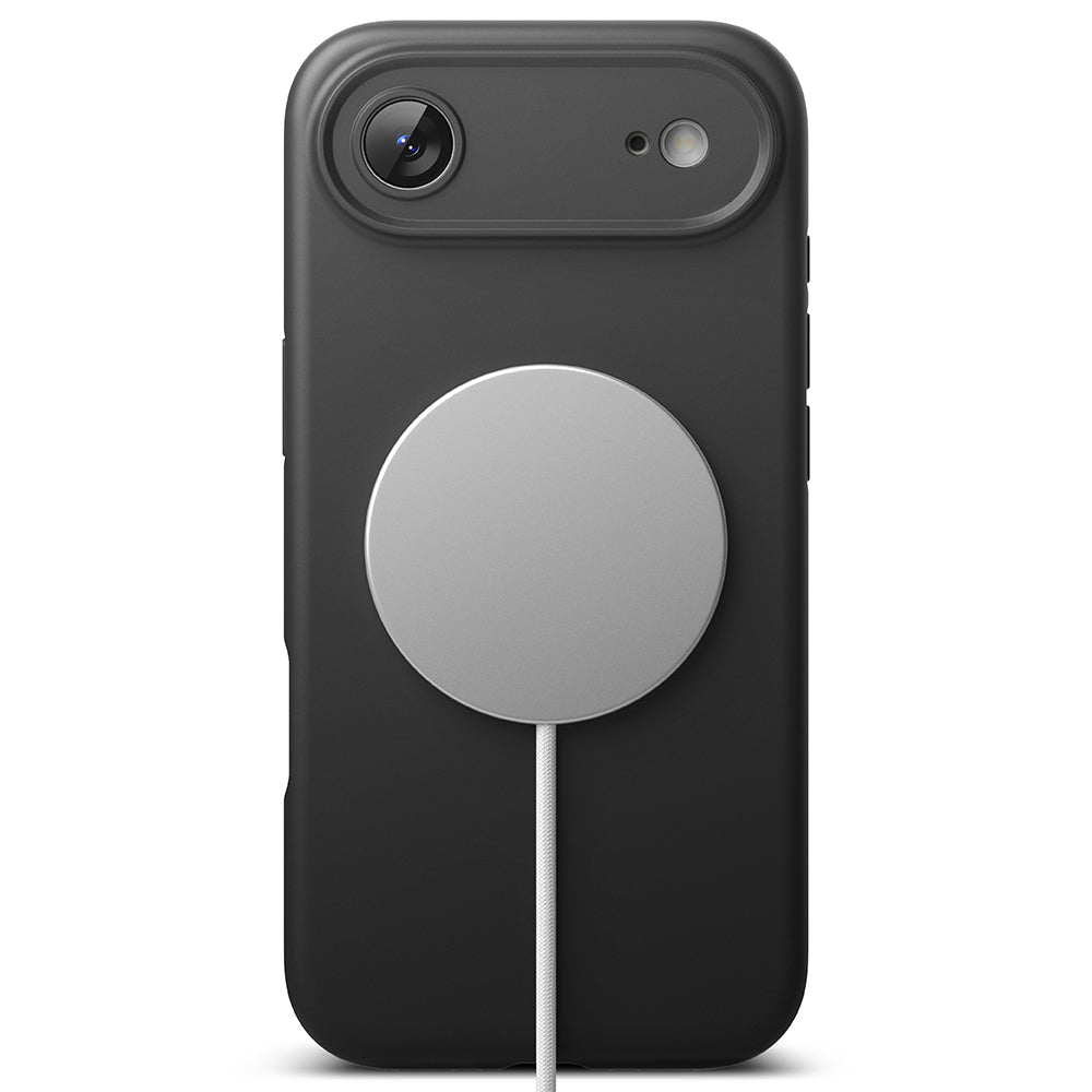 MagSafe tok Apple iPhone 17 Air-hez, Ringke, Szilikon, Fekete