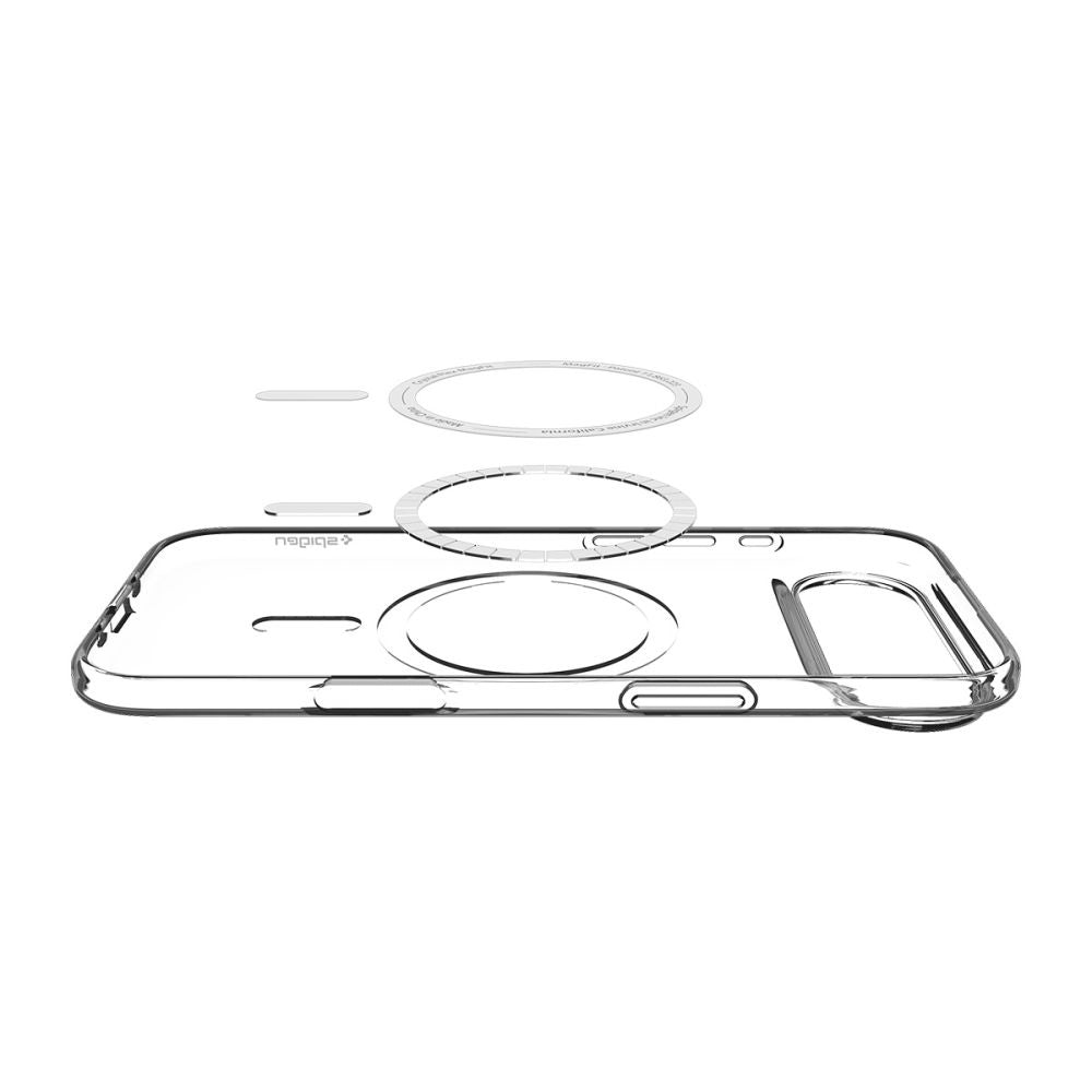 MagSafe Case for Apple iPhone 17 Air, Spigen, Liquid Crystal, White