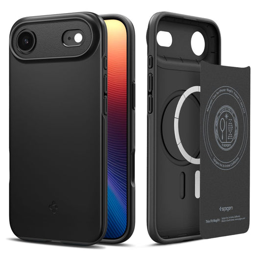 MagSafe Case for Apple iPhone 17 Air, Spigen, Thin Fit, Black