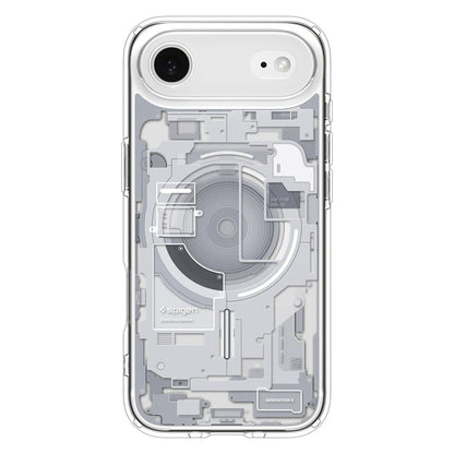 MagSafe tok Apple iPhone 17 Air-hez, Spigen, Ultra Hybrid Zero One, Fehér
