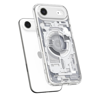 MagSafe tok Apple iPhone 17 Air-hez, Spigen, Ultra Hybrid Zero One, Fehér