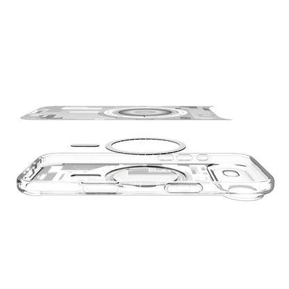 MagSafe tok Apple iPhone 17 Air-hez, Spigen, Ultra Hybrid Zero One, Fehér