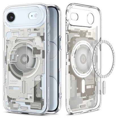 MagSafe tok Apple iPhone 17 Air-hez, Spigen, Ultra Hybrid Zero One, Bézs