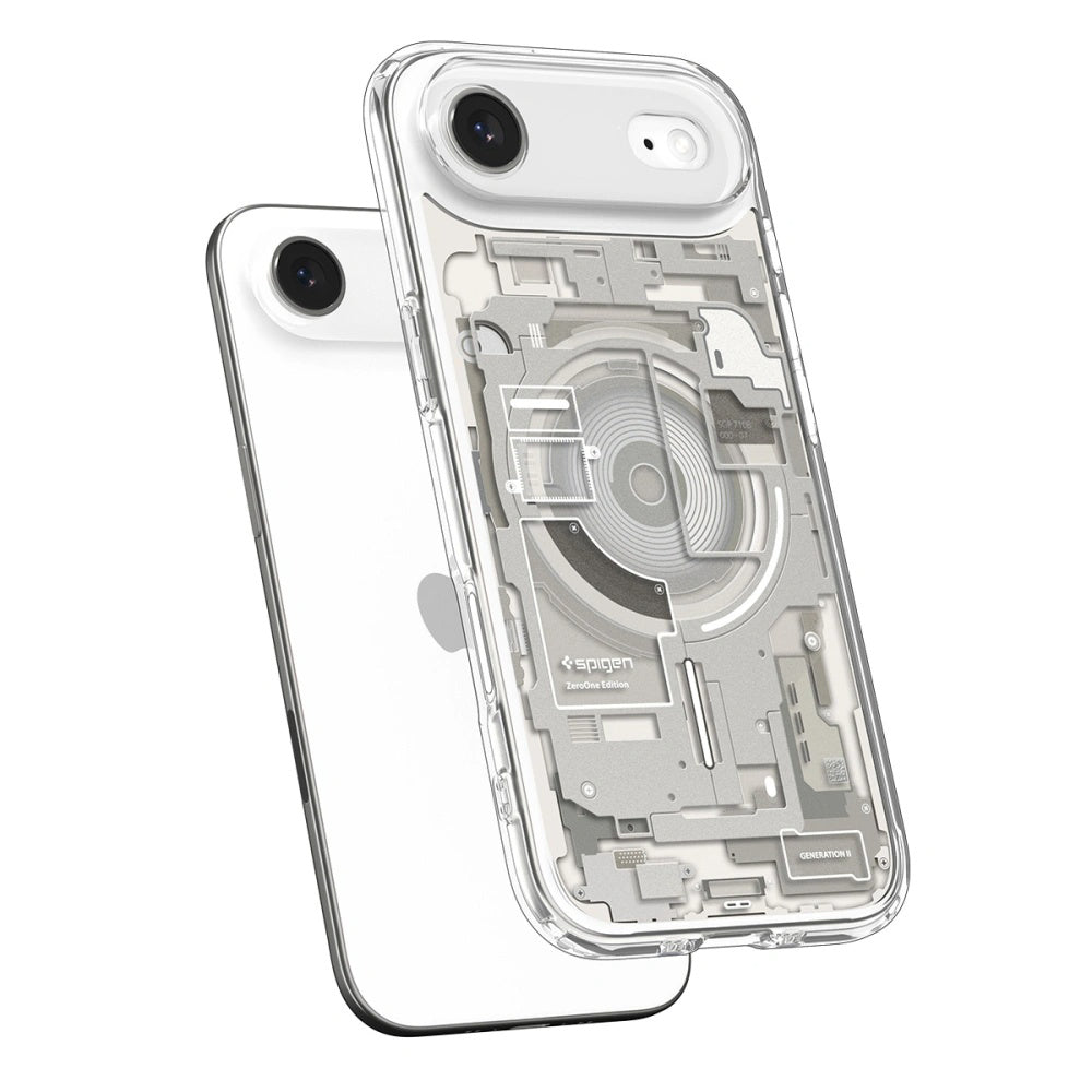 MagSafe tok Apple iPhone 17 Air-hez, Spigen, Ultra Hybrid Zero One, Bézs