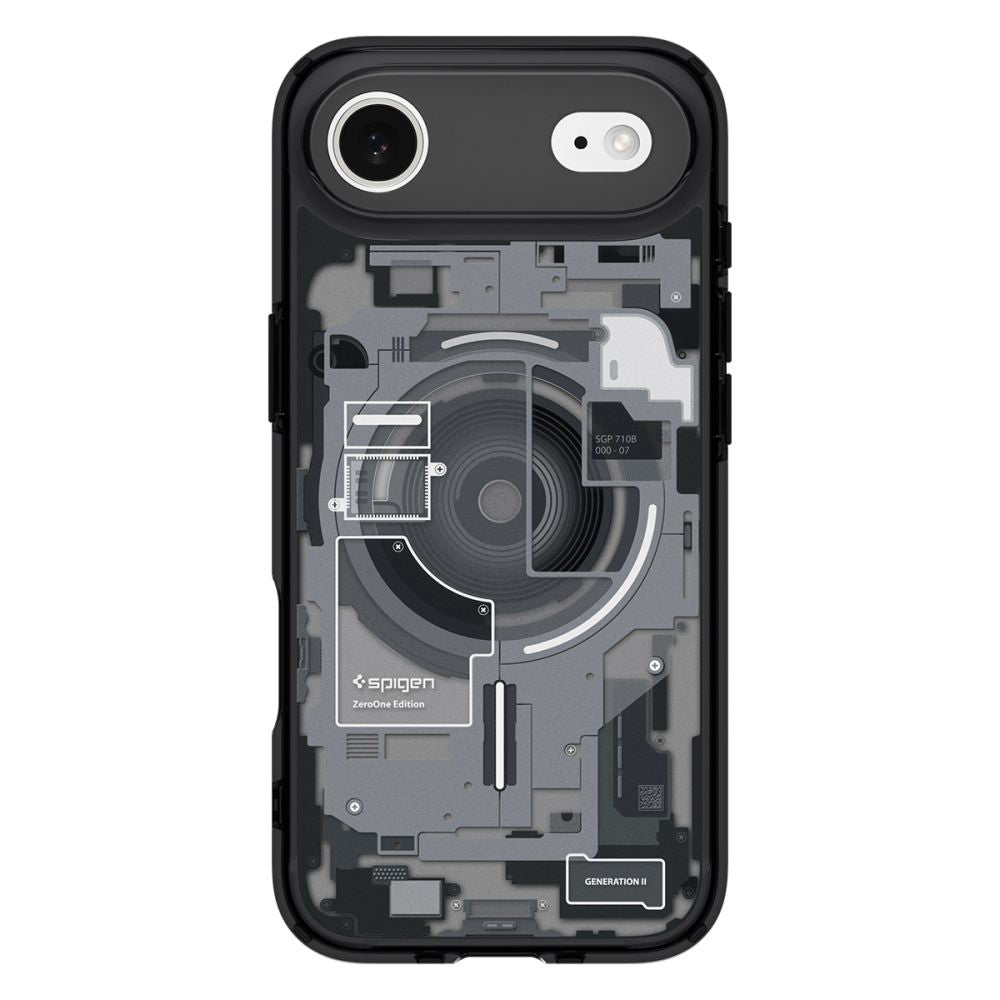MagSafe Case for Apple iPhone 17 Air, Spigen, Ultra Hybrid Zero One, Black