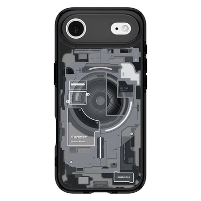MagSafe Case for Apple iPhone 17 Air, Spigen, Ultra Hybrid Zero One, Black