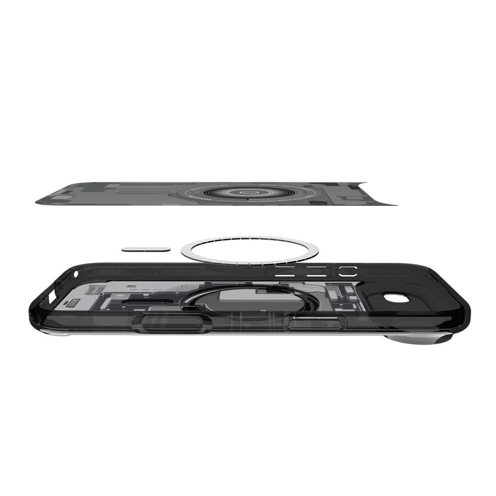 MagSafe Case for Apple iPhone 17 Air, Spigen, Ultra Hybrid Zero One, Black