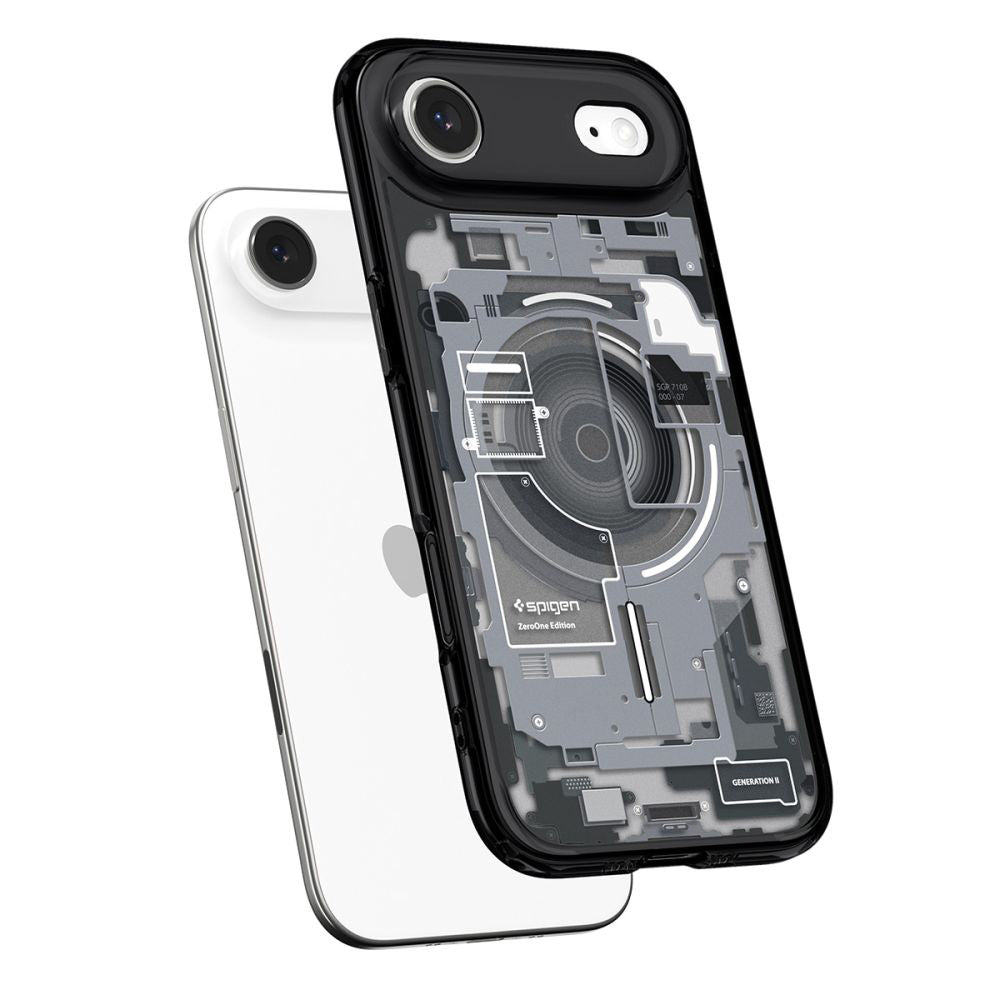 MagSafe Case for Apple iPhone 17 Air, Spigen, Ultra Hybrid Zero One, Black