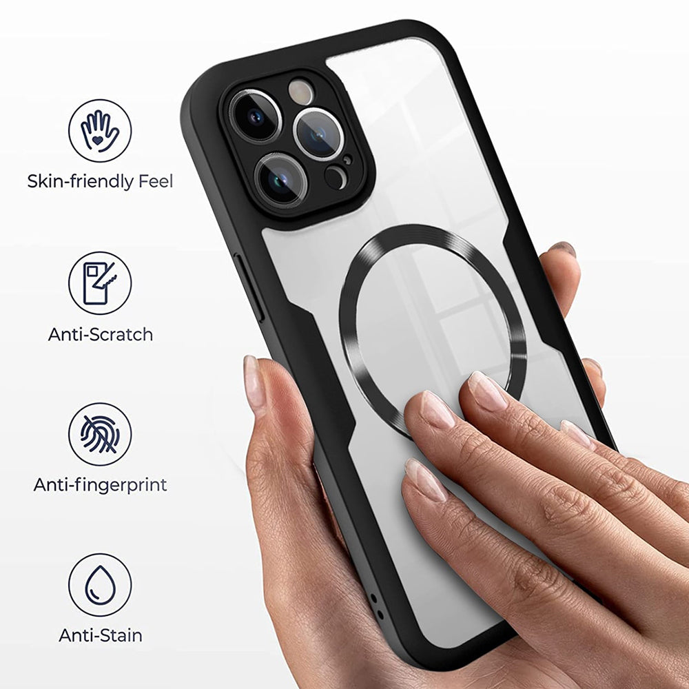 MagSafe tok Apple iPhone 17 Air-hez, Techsuit, ColorVerse 360, Kék