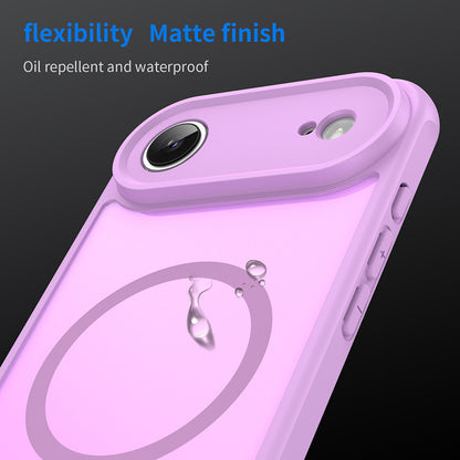 MagSafe tok Apple iPhone 17 Air-hez, Techsuit, HaloFrost II, Rózsaszín