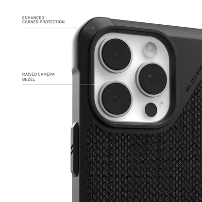 MagSafe tok Apple iPhone 17 Air-hez, Urban Armor Gear, Metropolis LT Kevlar, Fekete