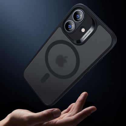 MagSafe tok Apple iPhone 17-hez, ESR, Classic Hybrid, Szatén Fekete