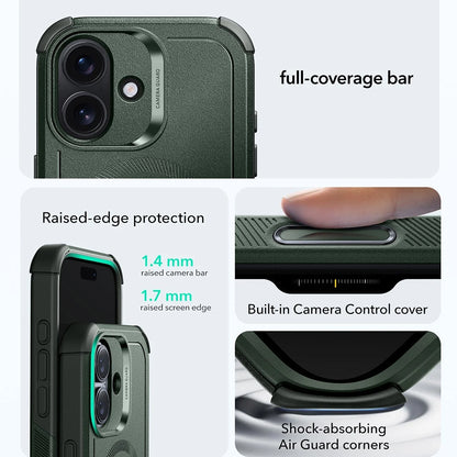 MagSafe tok Apple iPhone 17-hez, ESR, Cyber, Zöld