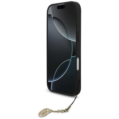 MagSafe tok Apple iPhone 17-hez, Guess, 4G Charm Cradle, Fekete