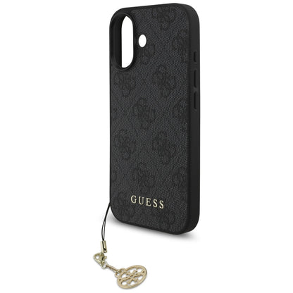 MagSafe tok Apple iPhone 17-hez, Guess, 4G Charm Cradle, Fekete