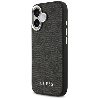 MagSafe tok Apple iPhone 17-hez, Guess, 4G Classic Logo, Fekete
