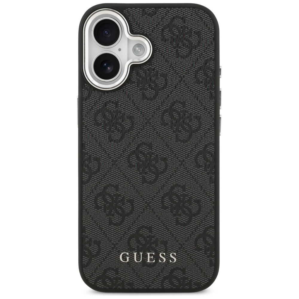 MagSafe tok Apple iPhone 17-hez, Guess, 4G Classic Logo, Fekete