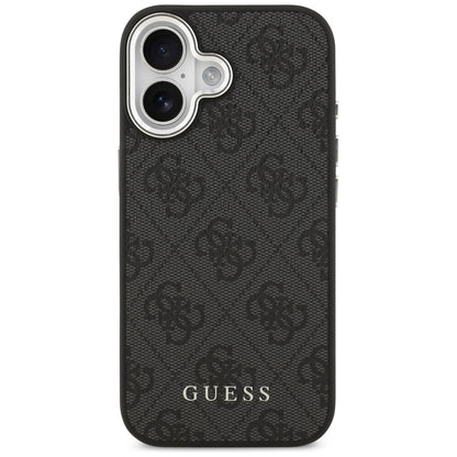 MagSafe tok Apple iPhone 17-hez, Guess, 4G Classic Logo, Fekete