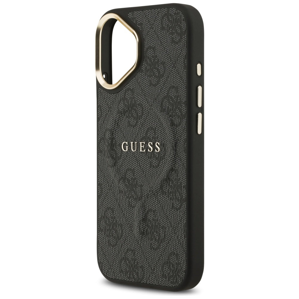 MagSafe tok Apple iPhone 17-hez, Guess, 4G Classic, Fekete